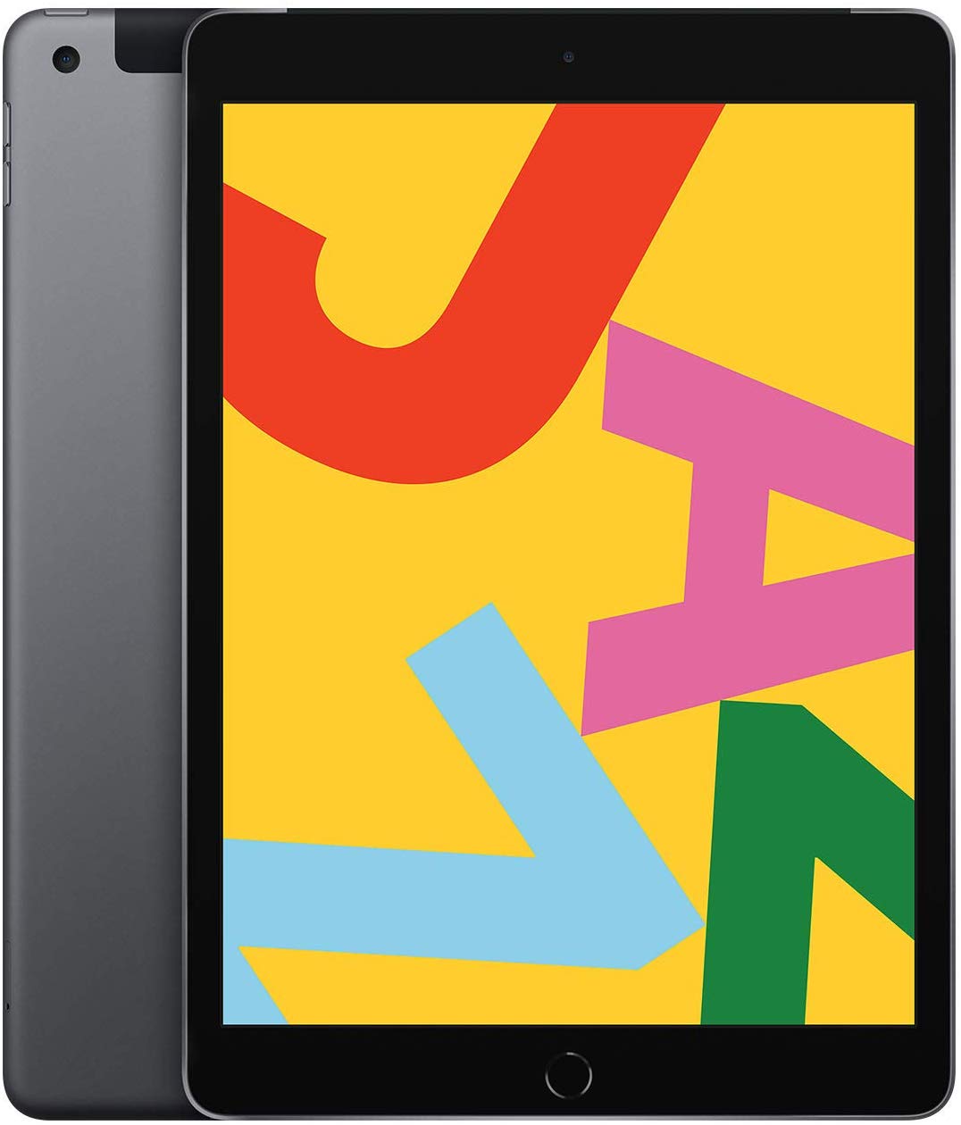 Apple iPad 10.2" Late 2019 32GB WiFi Only Space Gray MW742LL/A Very Good - Picture 1 of 5