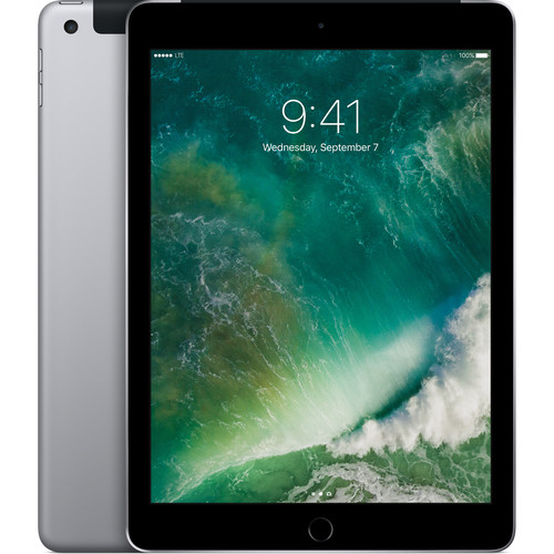 Apple iPad 5 Gen 32GB Wi-Fi + 4G LTE Space Gray Very Good MP1M2LL