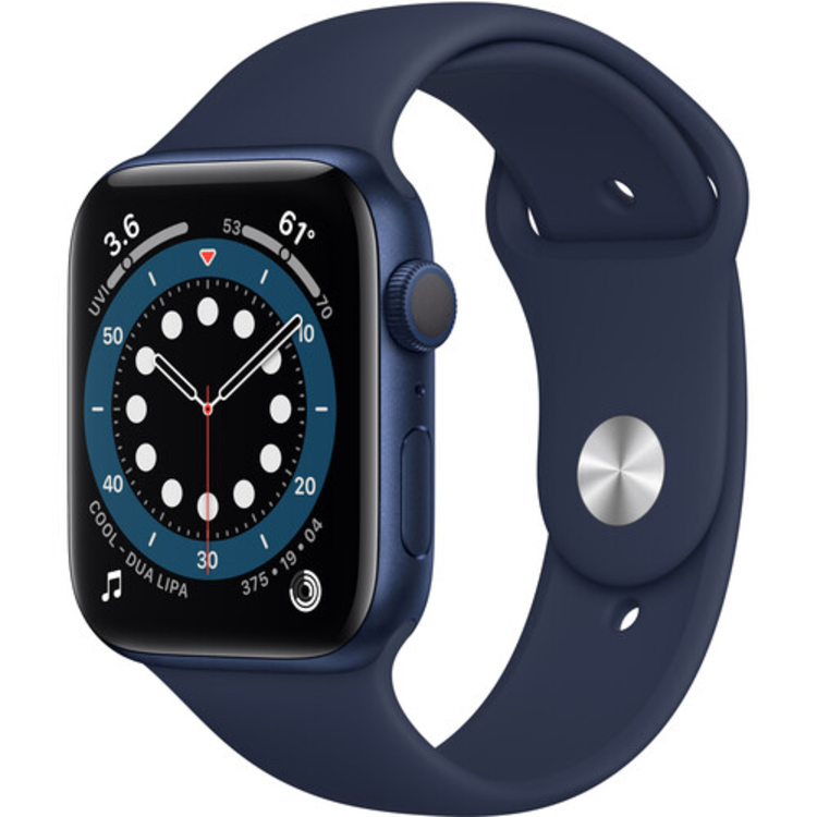 S6 40mm Gps Blue Casedeep Navy Sport Band Mg143ll/a Very Good